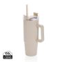Tana RCS resirkulert plastglass med håndtak 750ML Beige