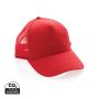Impact AWARE™ trucker-caps 5 panel resirk. bomull 190 gram Rød