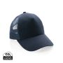 Impact AWARE™ trucker-caps 5 panel resirk. bomull 190 gram Marineblå