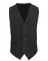 Men's Waistcoat Svart