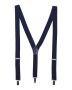Clip On Trouser Braces Marineblå