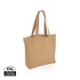Impact Aware™ 240 gsm rcanvas shopper med lomme, ufarget Brun