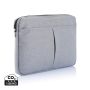 Laptopveske 15” PVC fri Grå