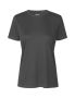 Dame Recycled Performance T-skjorte charcoal
