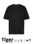 Tiger Cotton Oversized T-shirt black