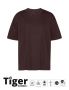 Tiger Cotton Oversized T-shirt brown