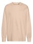Tiger Cotton Oversized LS T-shirt sand