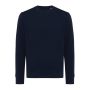 IQONIQ Etosha lett crew neck i resirkulert bomull marine