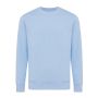 IQONIQ Etosha lett crew neck i resirkulert bomull Lyseblå