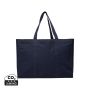 VINGA Hilo maxi toteveske i AWARE™ resirkulert canvas Marineblå