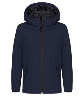 Padded Hoody Softshell Junior Navy