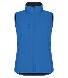 Classic Softshell Vest Women Royal Blue