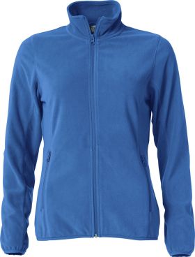 Basic Micro Fleece Jacket Women Royal Blue