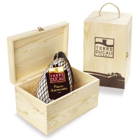 Fiocco Spekeskinke i gaveeske, ca. 2 kg