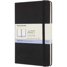Moleskine medium skissebok Svart