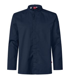 Kokkeskjorte lang arm Unisex  Mørk marine