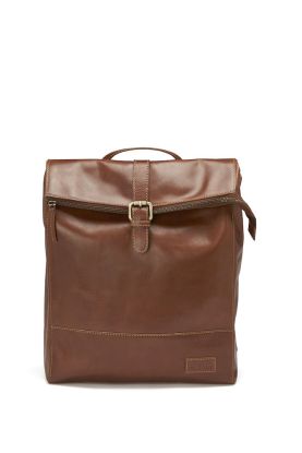 Leather Line Backpack Gul