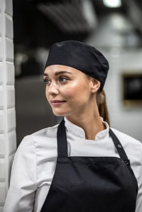 Kokkejakke Dame Hvit