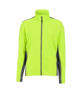 Evora Full Zip Man Neon Yellow/Grey