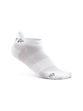 Cool Shaftless 2-Pack Sock White