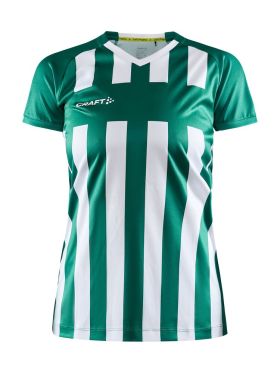 Progress 2.0 Stripe Jersey W Team Green/White