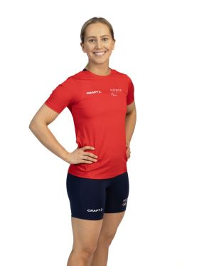 OL Norway Hypervent SS Tee W Bright Red/Bright Red