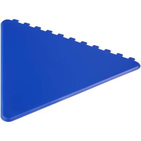 Frosty triangular recycled plastic ice scraper Kongeblå