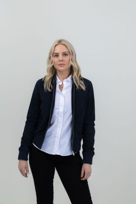 Heritage Jacket Woman Marineblå