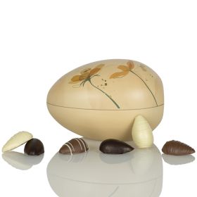 Marsipanegg i Cocoture metallegg