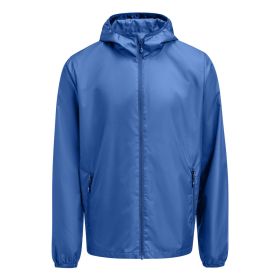 Grab Windbreaker Men Blue