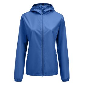 Grab Windbreaker Women Blue
