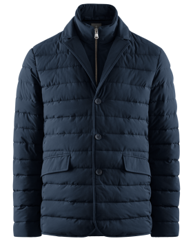 Delano Padded Blazer Marineblå