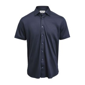 IB132 Interlock Knit S/S Regular Navy
