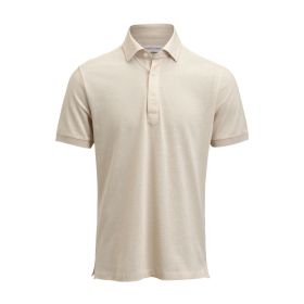 Indigo Bow 133 S/S Polo Tailored Fit Sand