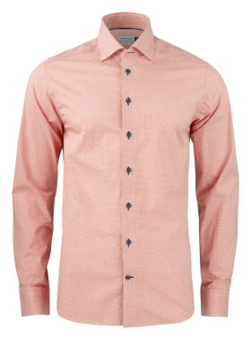 JH&F Purple Bow 141 Slim Fit Orange Check