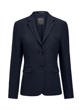 Signature Suit Blazer Woman Marineblå