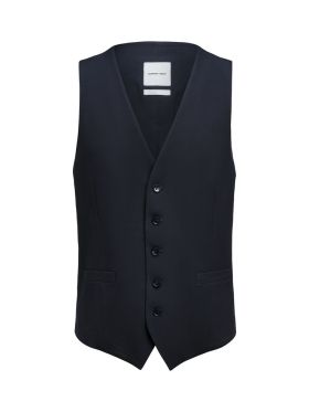 Signature Suit Vest Marineblå