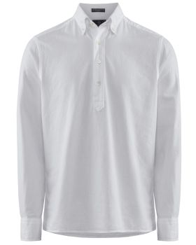 The Selvage Denim Popover Tailored Hvit