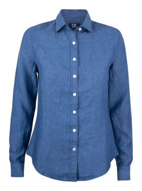 Summerland Linen Shirt Ladies Dream Blue
