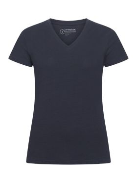 Manzanita V-neck T-shirt Women Dark Navy