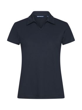 Virtue Polo V-neck Women Dark Navy