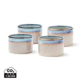 VINGA Nomimono skålsett, mini, 4 deler Beige