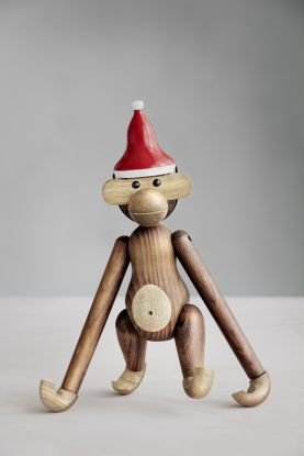 Nisselue liten rød/hvit