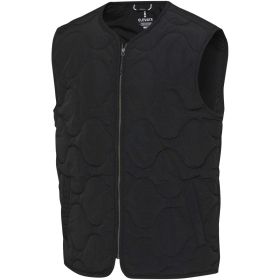 Quartz GRS resirkulert unisex vattert vest Svart
