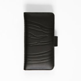 LEATHER iPhone7 case. Scream. Black