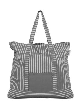 Strandbag Mørk grå
