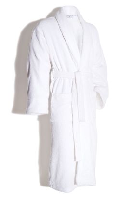 Frotte badekåpe 445g White