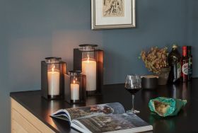 Glow Lykt 23,5 cm Black