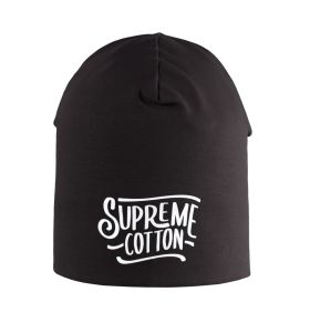 Supreme bomullslue mellom 24 cm inkl. 1-farges trykk