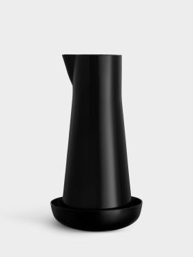INFORMAL Karaffel med skål 100 cl sort
